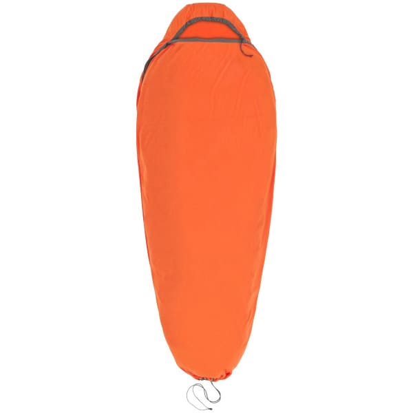 Drap sac de couchage SEA TO SUMMIT REACTOR EXTREME SLEEPING BAG LINER MUMMY W/ DRAWCORD COMPACT RED