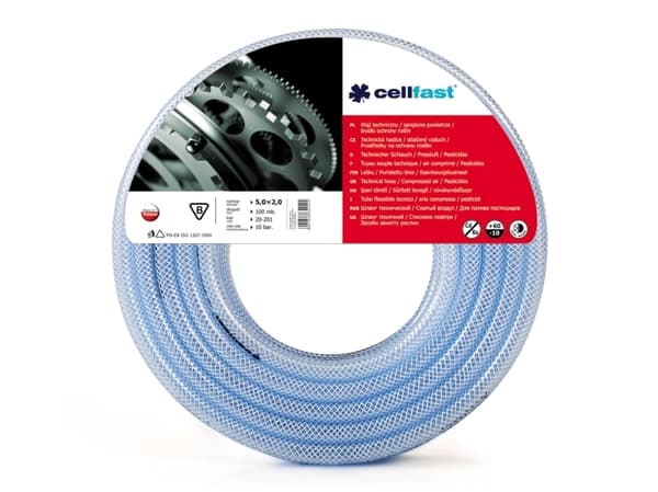 Cellfast Teknisk slange 12,5x2,5mm plantevernmidler/trykkluft 50m - 20-205