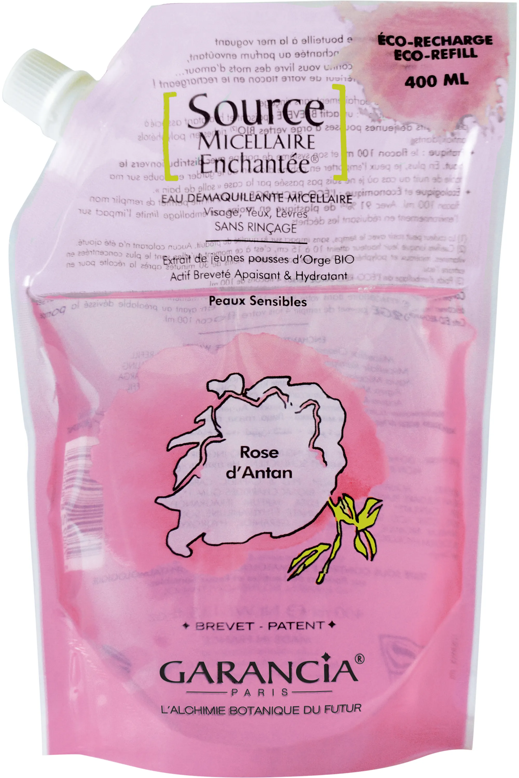 Garancia Eau source micellaire Enchantée® rechargeable-400 ml