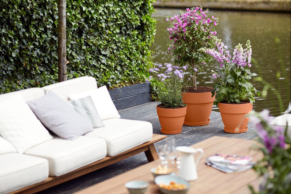 Elho bloempot Vibia Campana terracotta D 29,8 H 25,8 cm