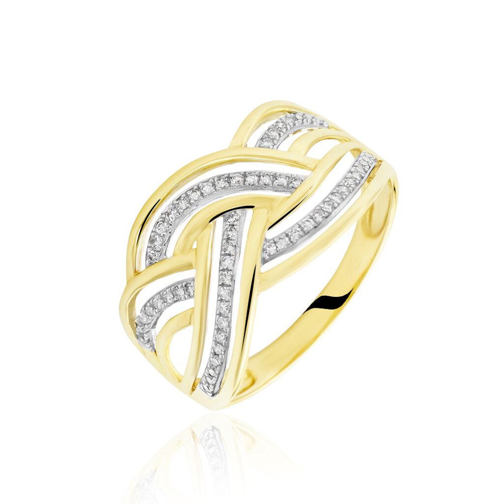 Bague Leopoldine Or Jaune Diamant