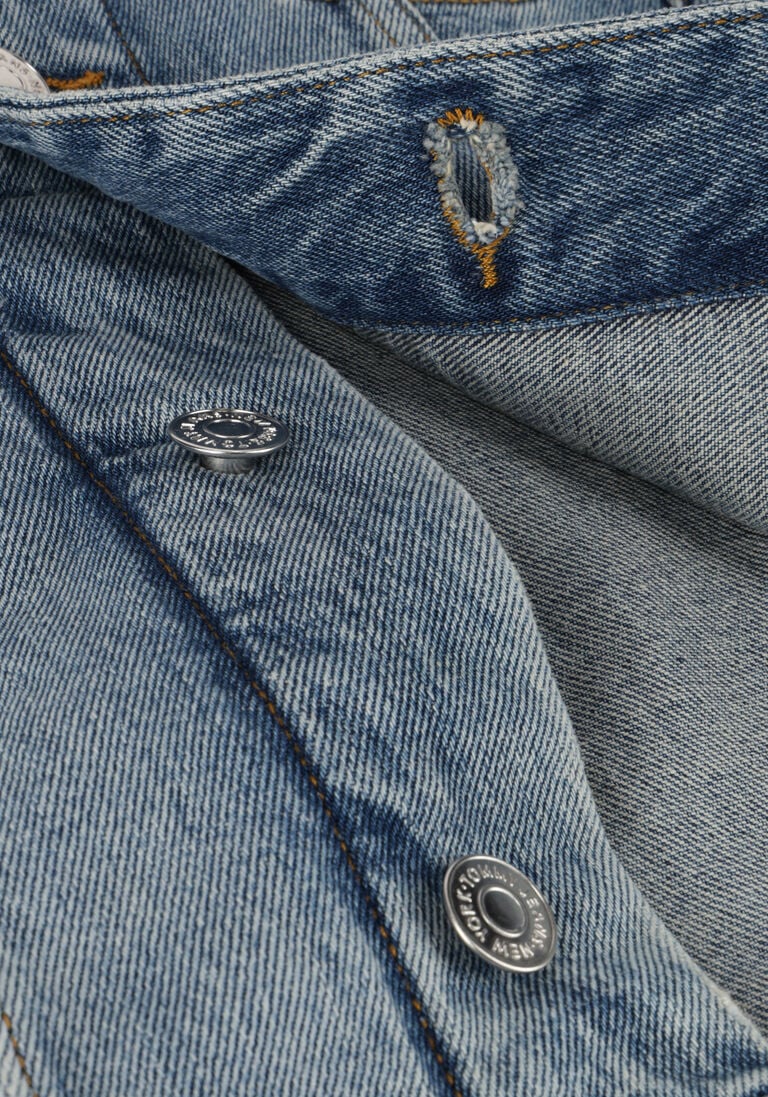 TOMMY JEANS donkerblauwe tommy jeans spijkerjas mom cls jacket ah7131