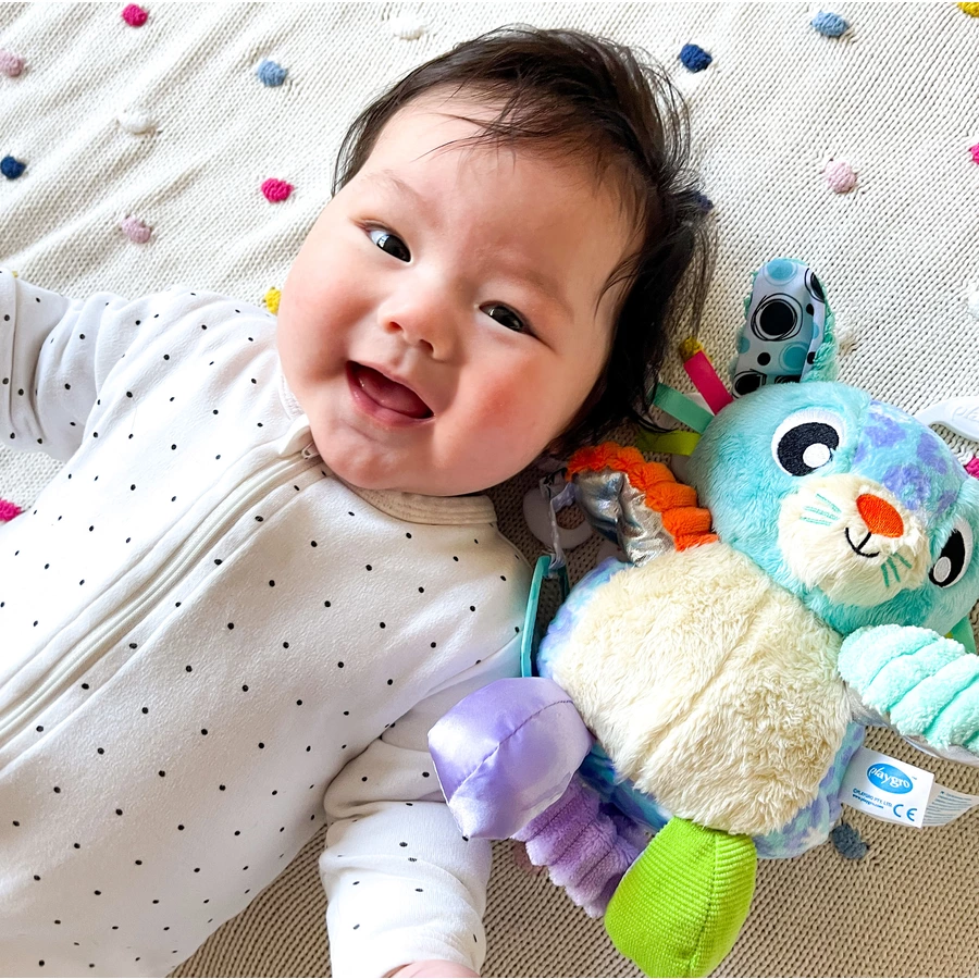 playgro Sensory Friend Katze Atka Arctic