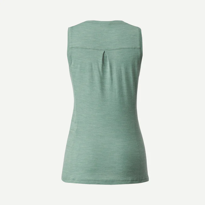 Decathlon Forclaz - Regata feminina Forclaz em lã merino para mochilão e viagens - Travel 500