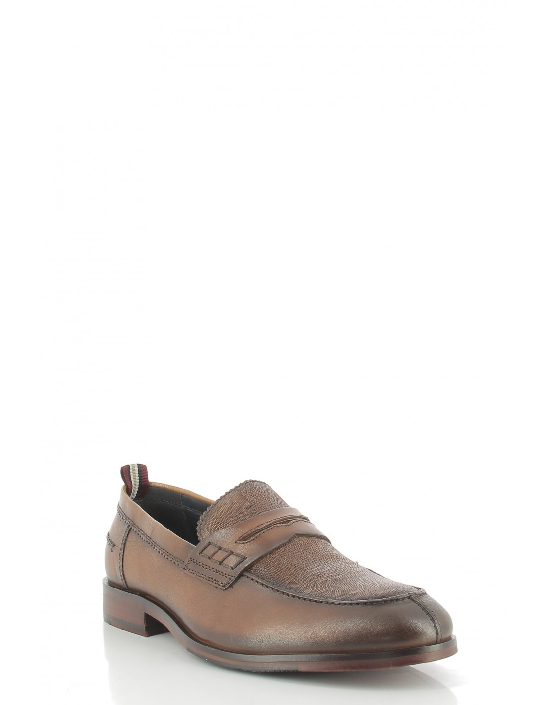 azzaro mocassins homme norden cuir marron