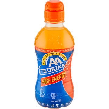 AA Drink High Energy met sportcap 330 ml