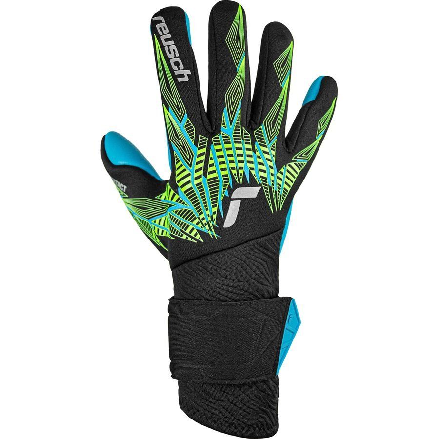 Reusch Gants de Gardien Pure Contact Aqua - Noir/Fluo/Bleu