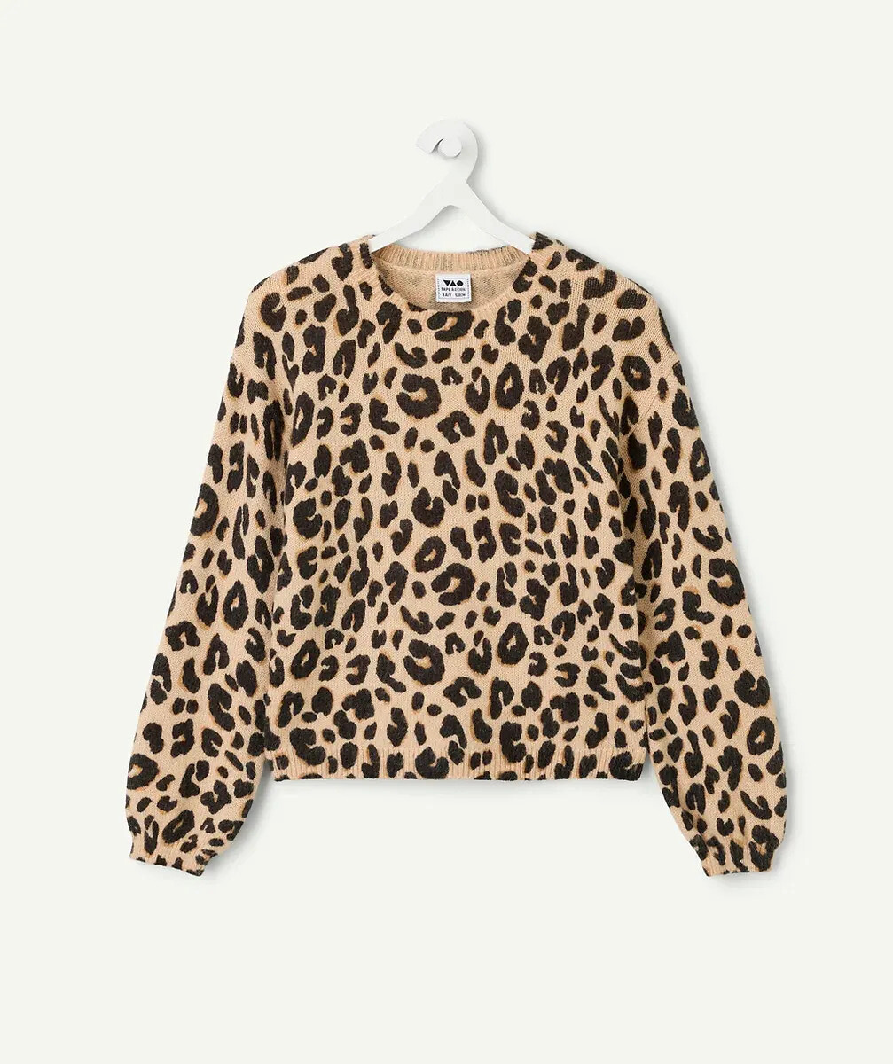 TAPE A L'OEIL<br>Suéter com estampa de leopardo