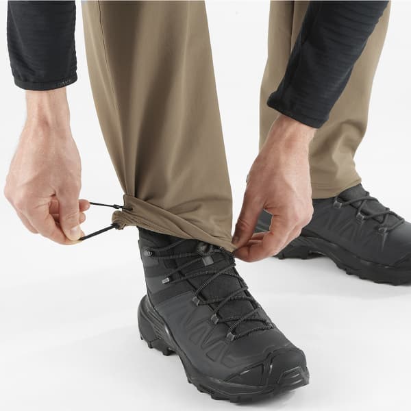 Pantalon randonnée SALOMON WAYFARER WARM PANTS SHITAKE