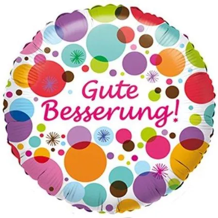 amscan Folienballon Gute Besserung metallic