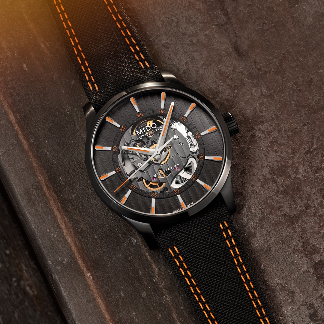 Mido Multifort Skeleton Vertigo