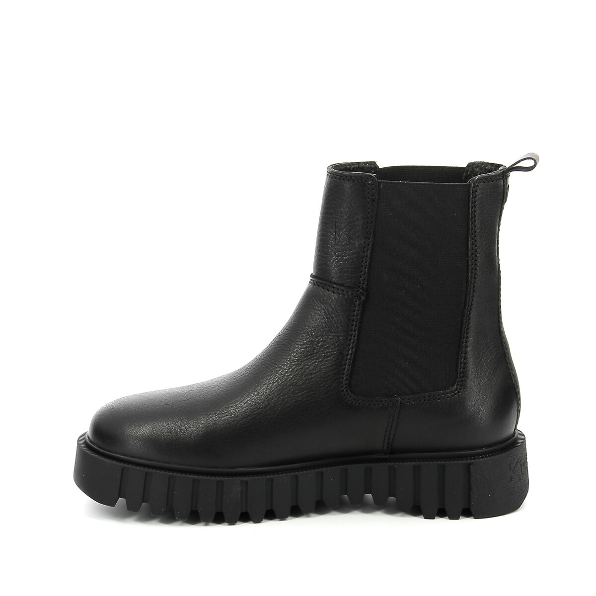 KICKERS<br>Botas de couro Chelsea Kick Favorite