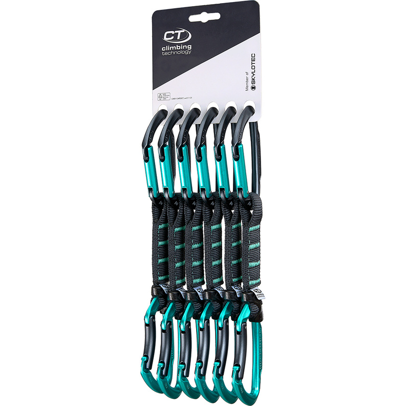 Climbing Technology Lime NY Expressenset 6er Pack
