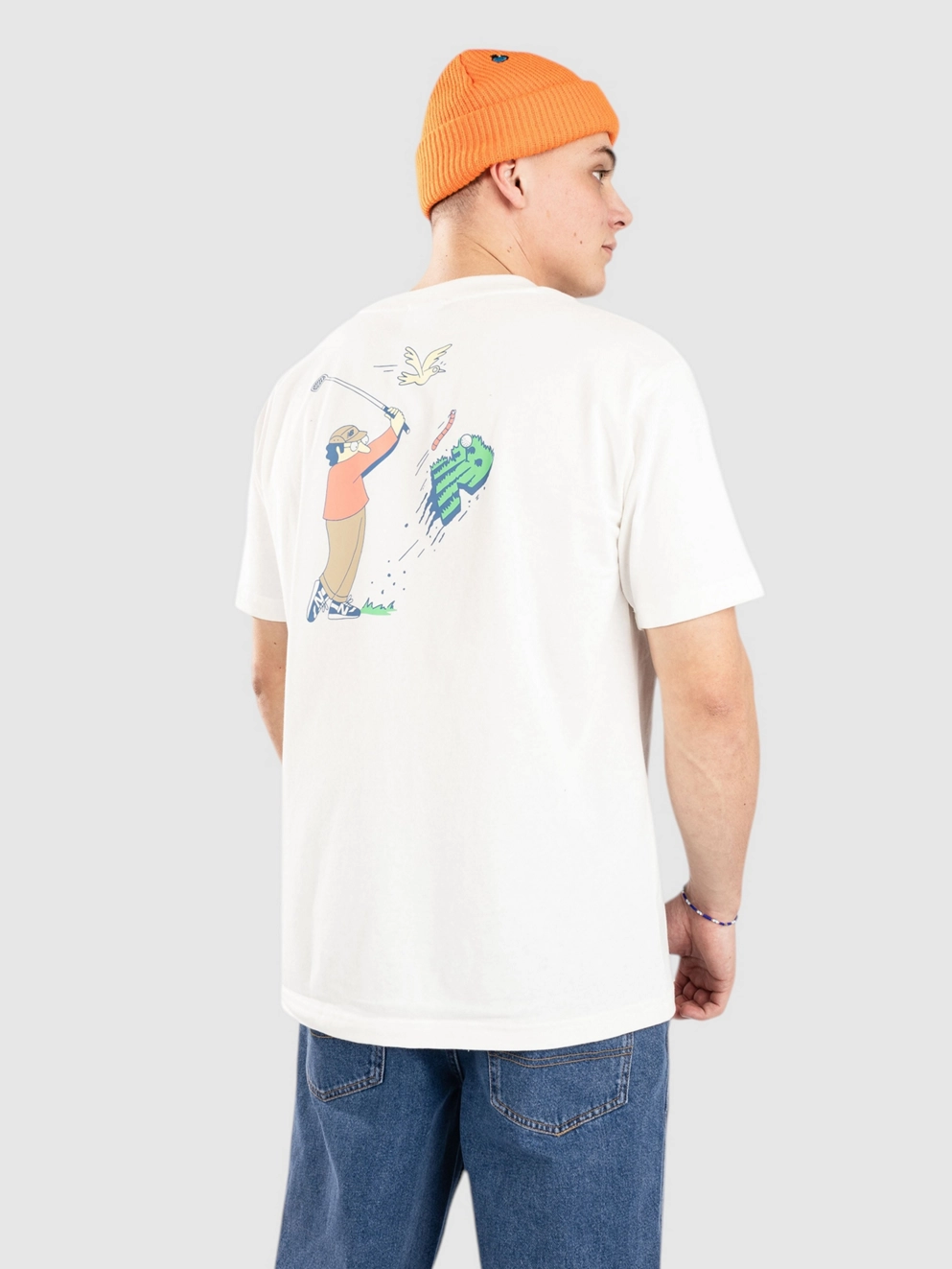 New Balance Athletics Golf Cartoon T-Shirt sea salt