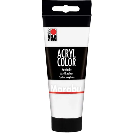 Marabu Acryl Color, Weiß 070, 100 ml