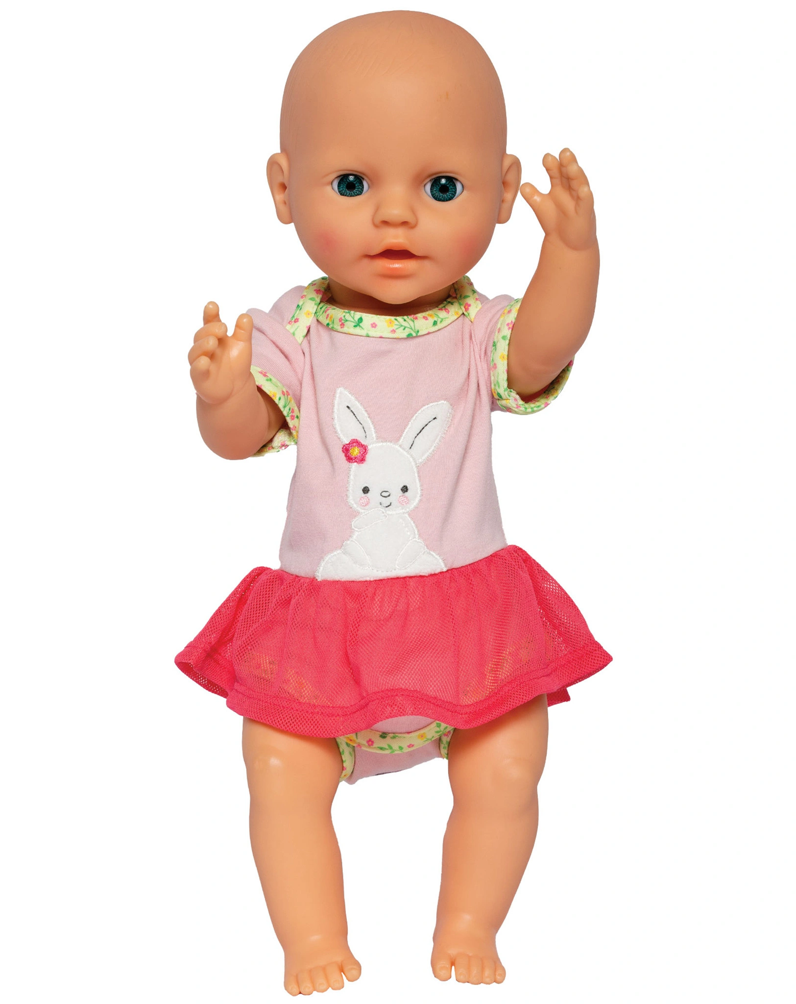 Puppen-Body BUNNY LOU mit Tutu (35-45cm) in rosa