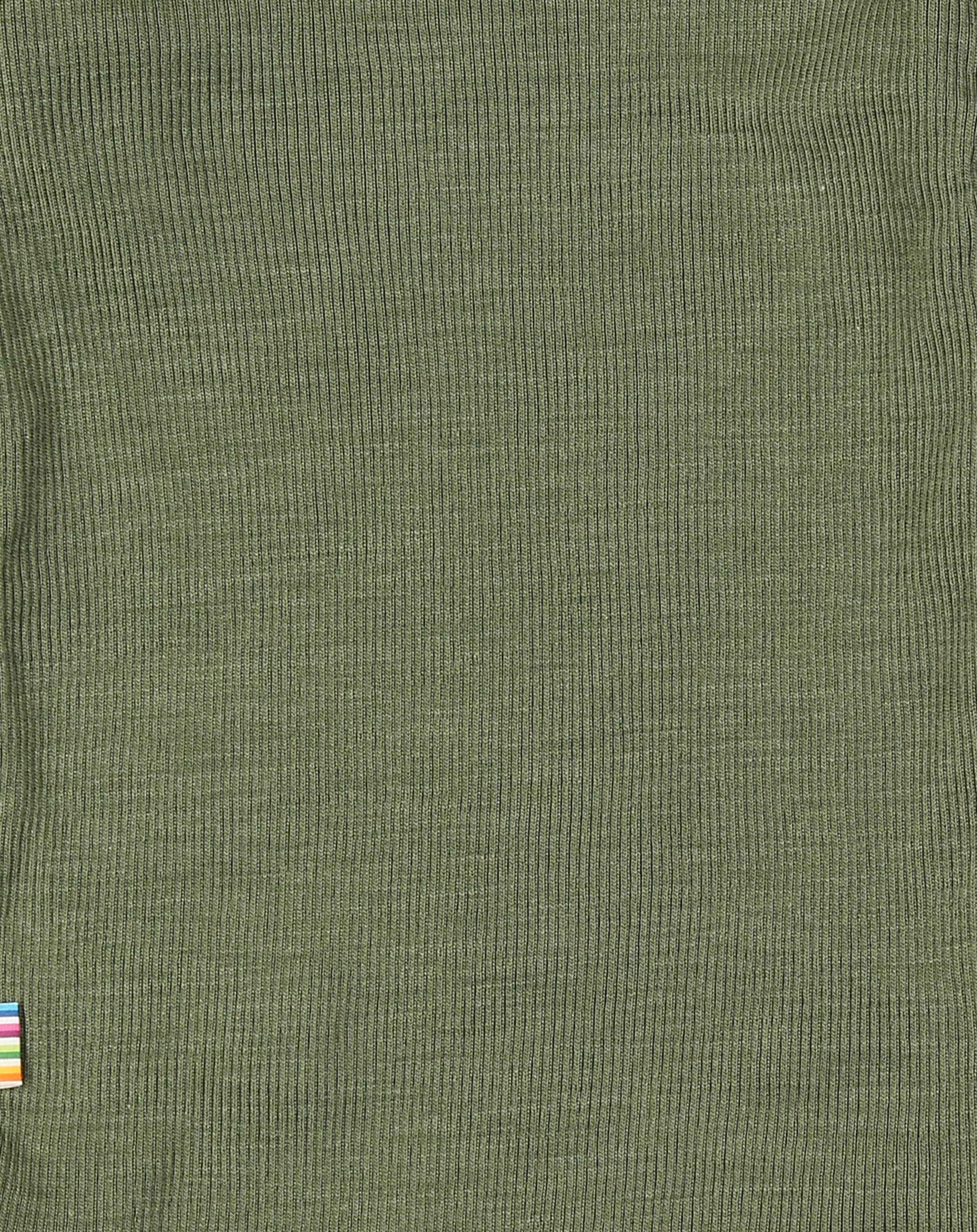 Langarm-Body 621 - WOOL in dark sage