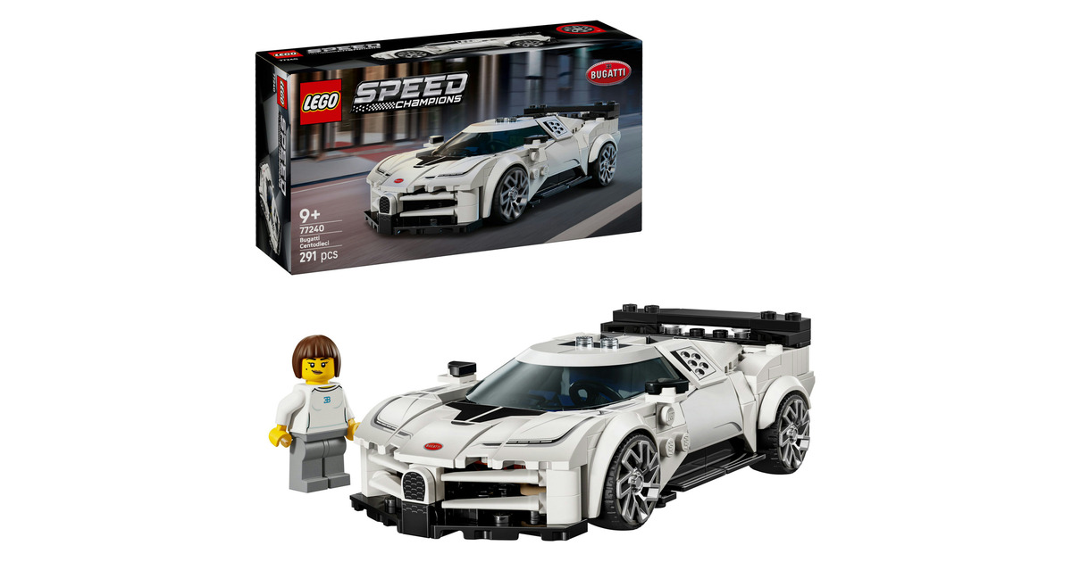 LEGOSpeed Champions - Bugatti Centodieci hyper sportauto Constructiespeelgoed  (77240)