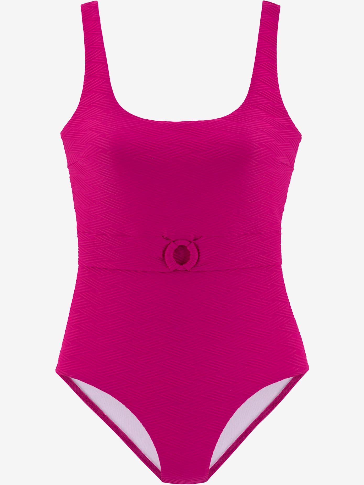 Maillot de bain matière structurée aux couleurs tendances