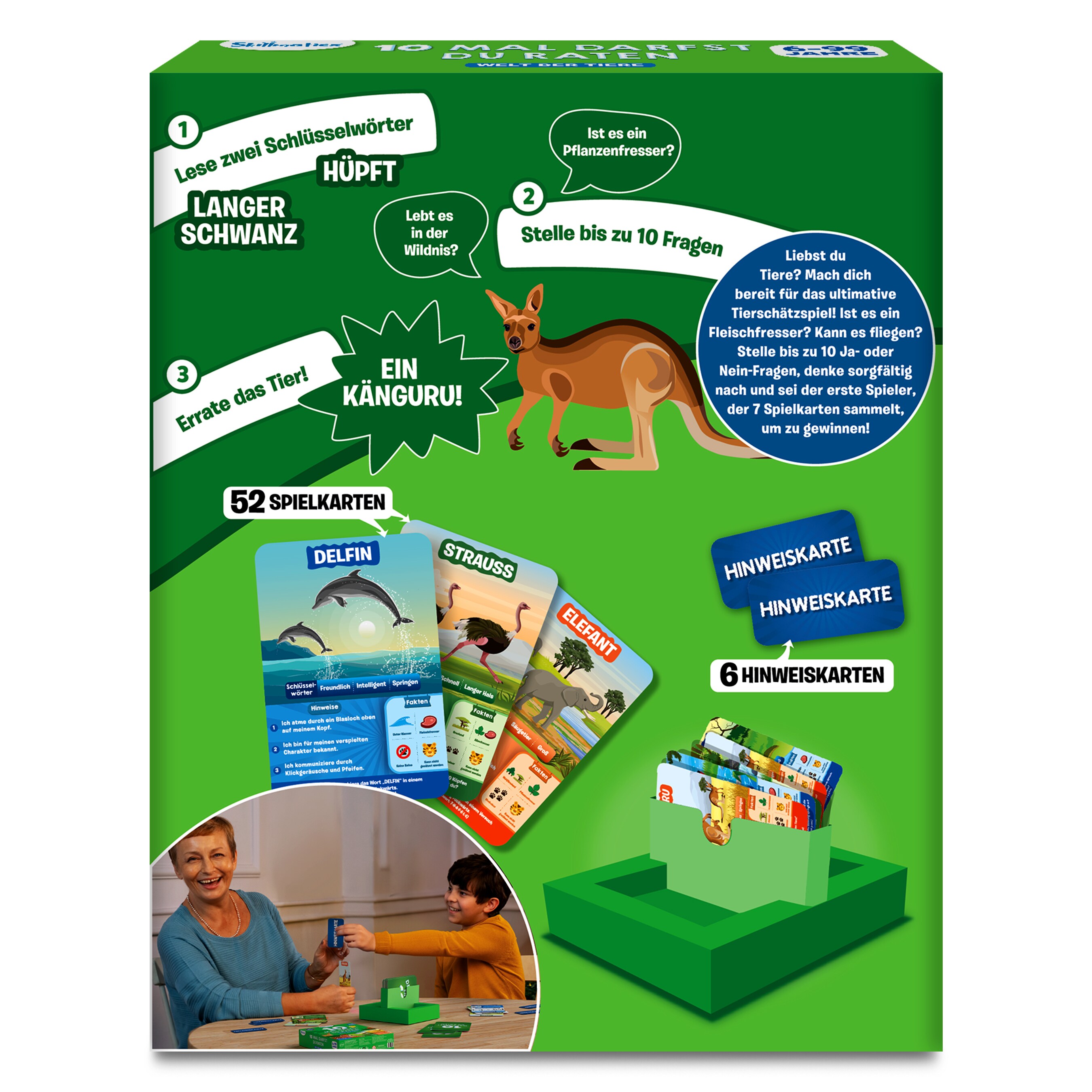 Skillmatics 10 Mal Darfst Du Raten Welt Der Tiere
