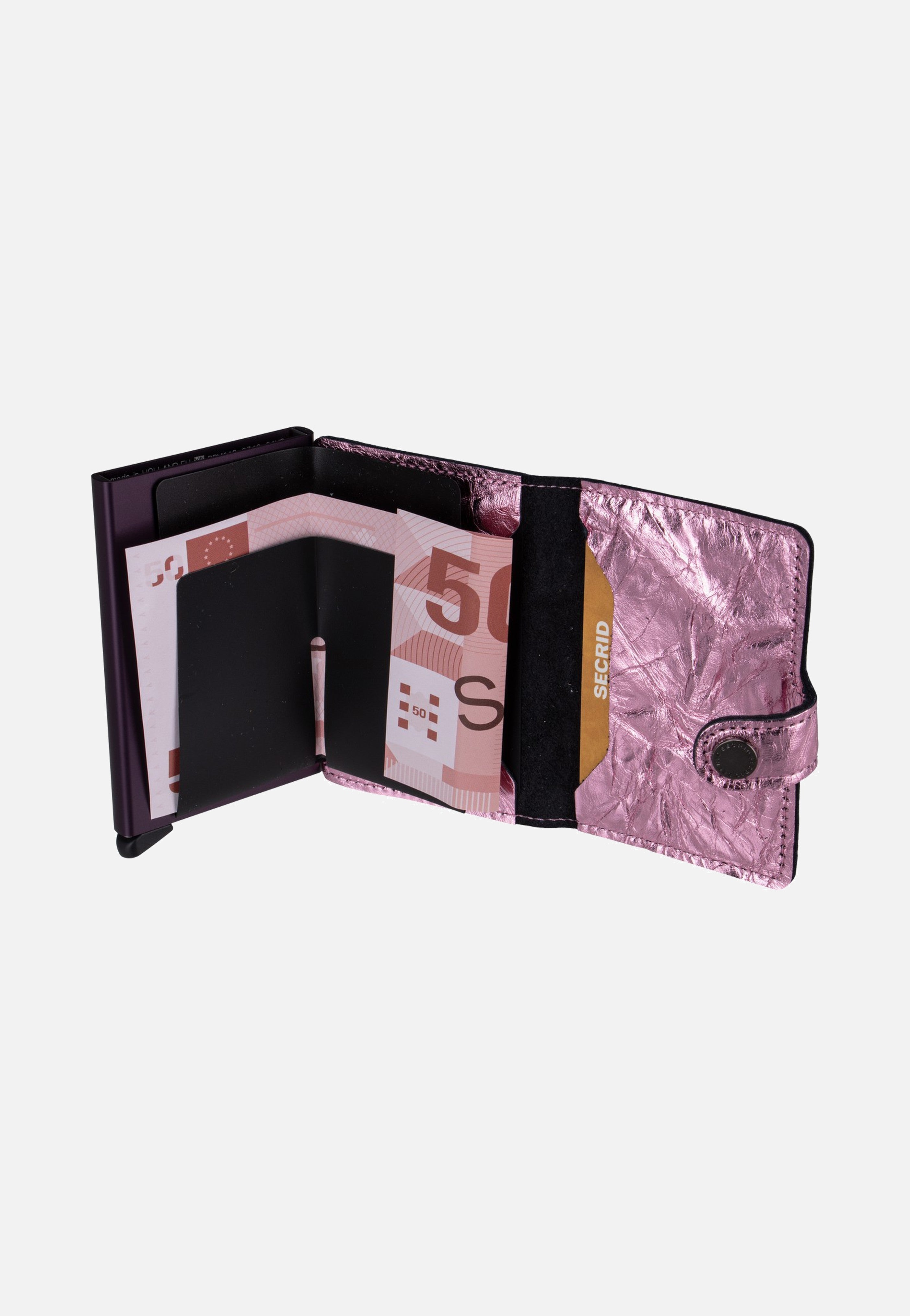 Miniwallet Crunch Pink - Portemonnaie