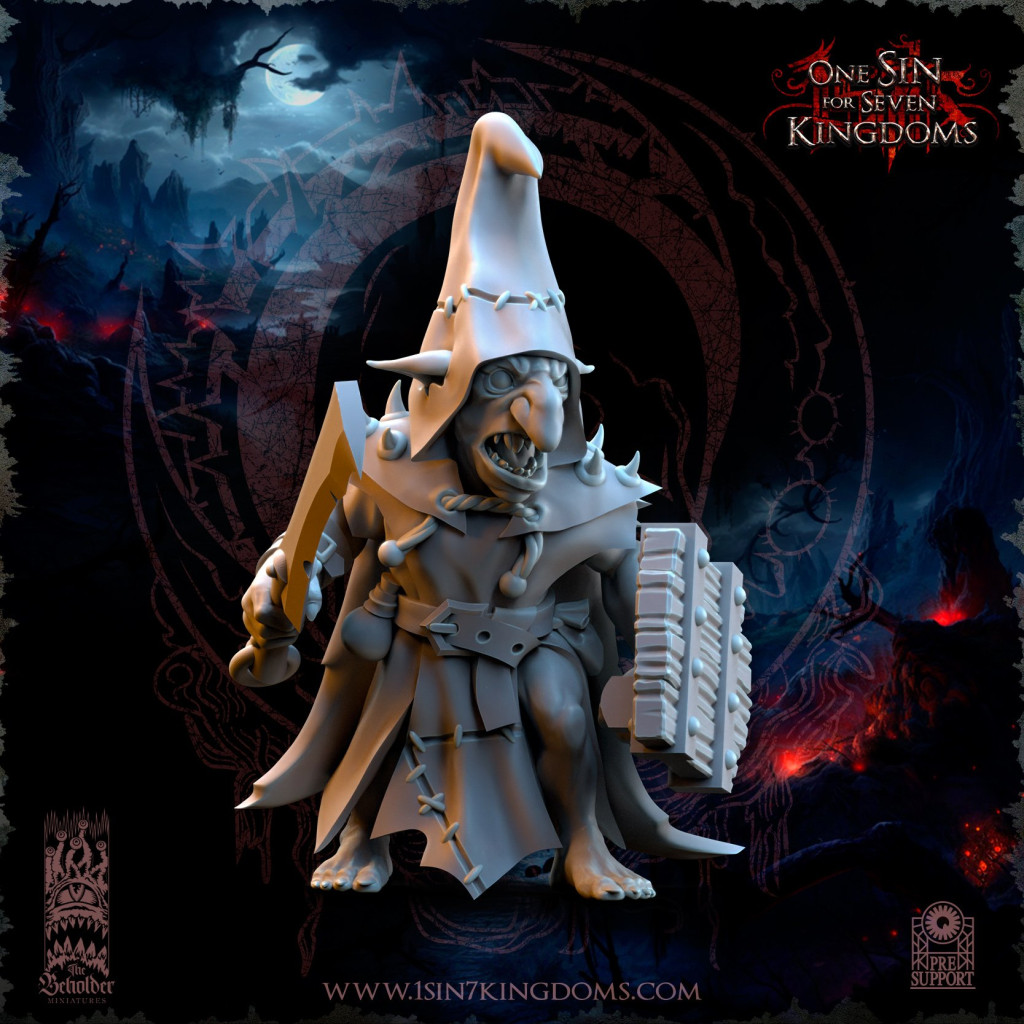 The Beholder Miniatures - Gobelins - Soldats