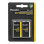 9 V-batterier 2-pk