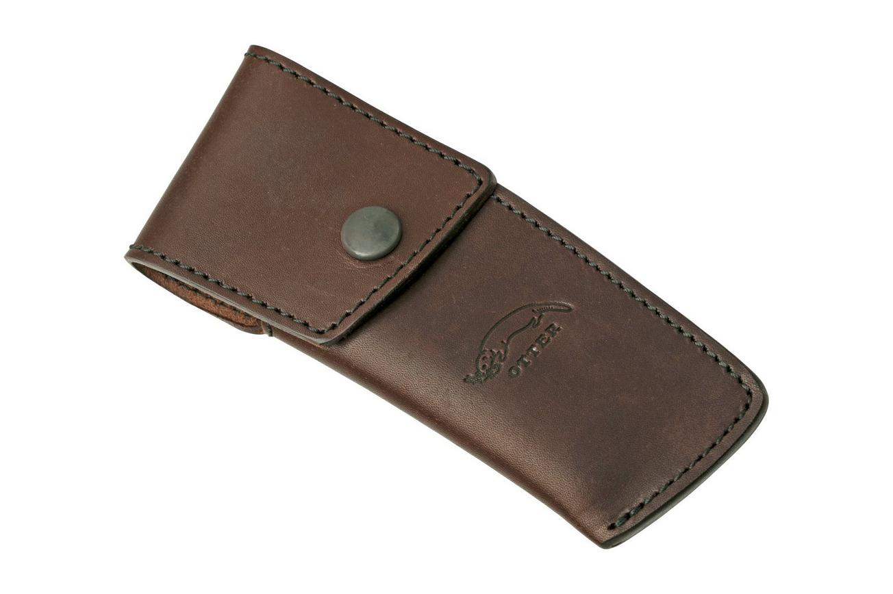 Otter Large Leather Holster MH 02 DB, Dark Brown, foedraal