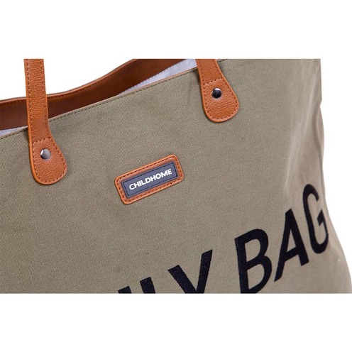 Family Bag Sac à langer Canvas Kaki - CHILDHOME