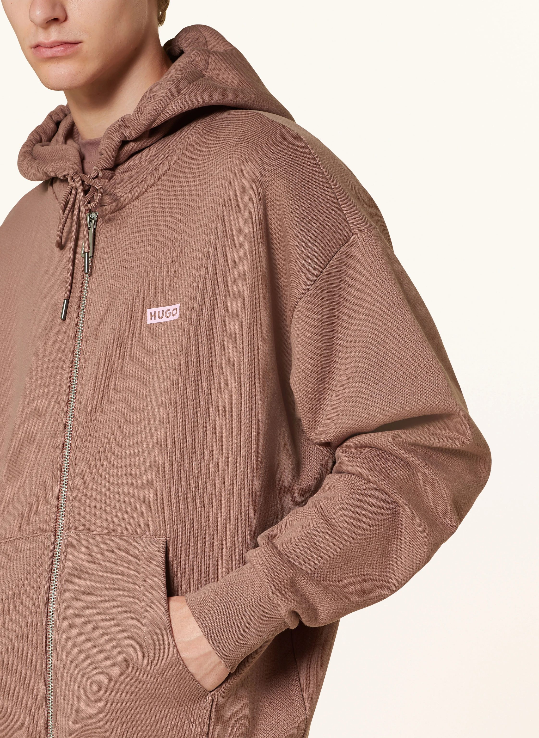 HUGO BLUE Oversized-Sweatjacke NARDIMEZ