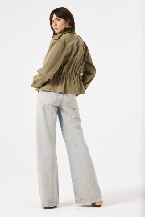 Garcia groene dames jas
