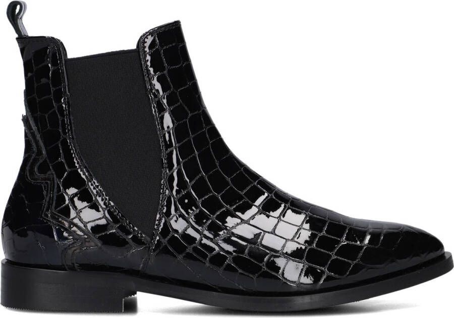 STEFANO LAURAN Enkellaarsjes Dames S3298 Maat: 38 Materiaal: Lakleer Kleur: Zwart
