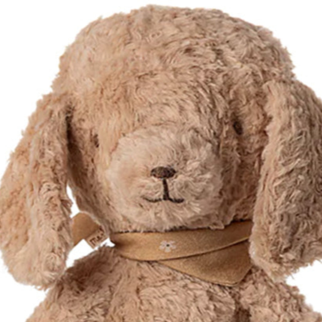 maileg knuffelhond poodle - dusty powder - 30 cm