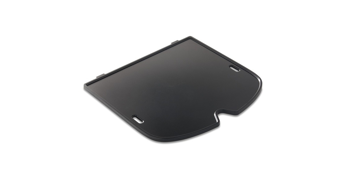WeberBakplaat - Weber Traveler barbecue grillplaat  (Antraciet)