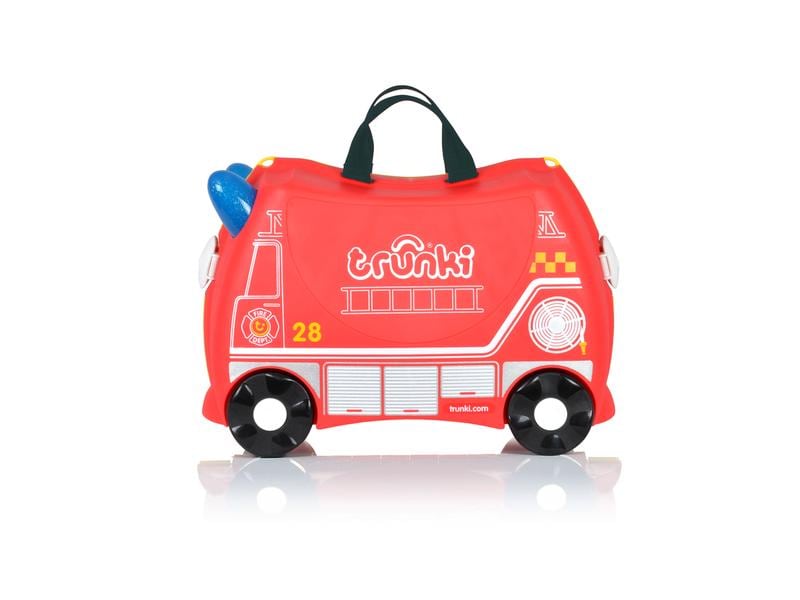 Trunki Reisetrolley Frank Fire Truck Rot Reisekoffer für Kinder