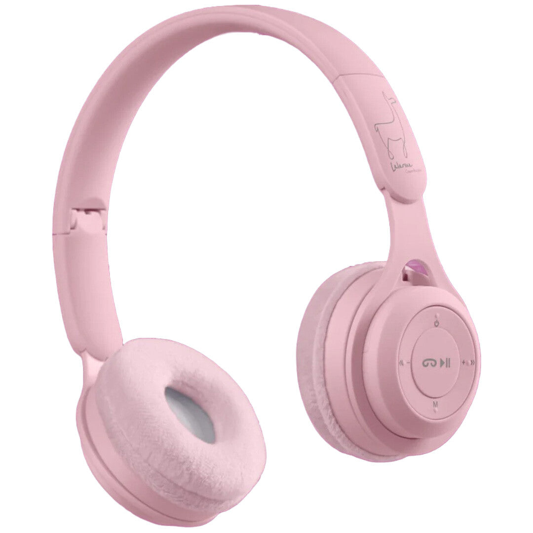 Lalarma copenhagen draadloze kinderkoptelefoon - roze