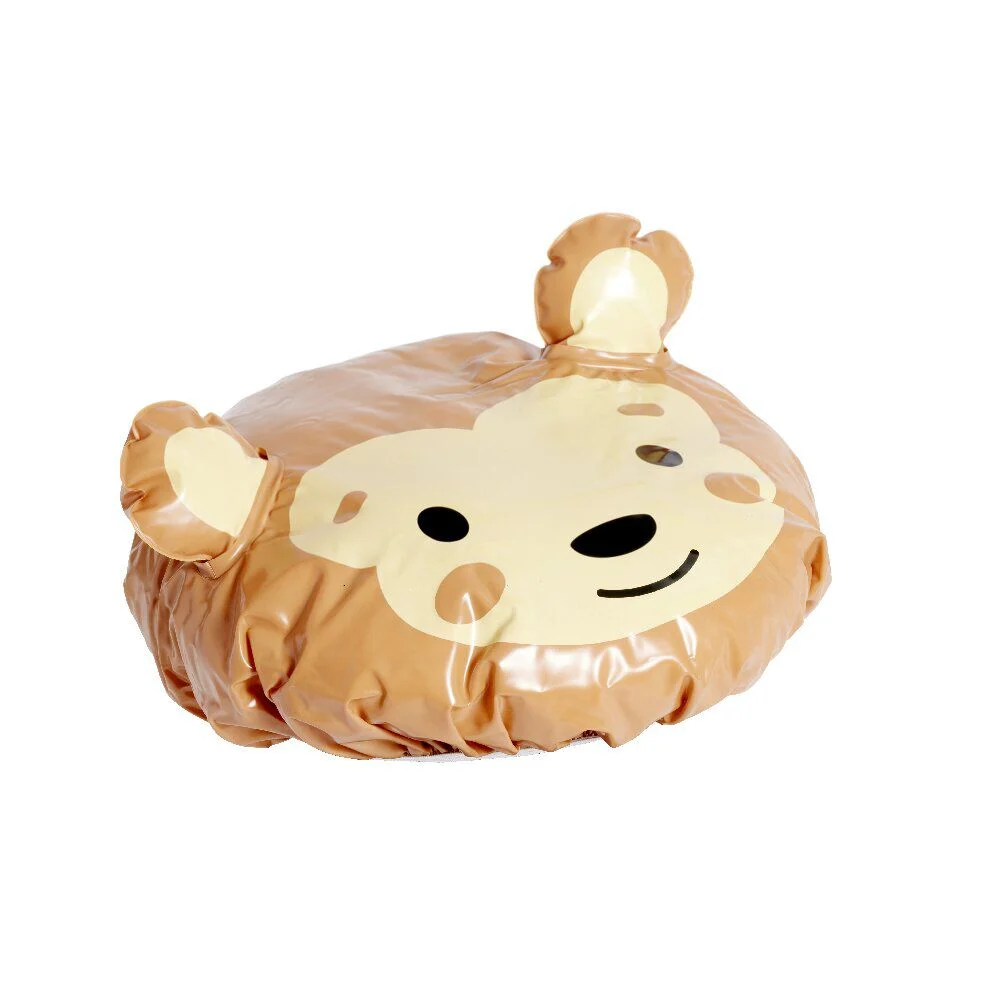 Bonnet de douche adulte thème animaux 2 modèles