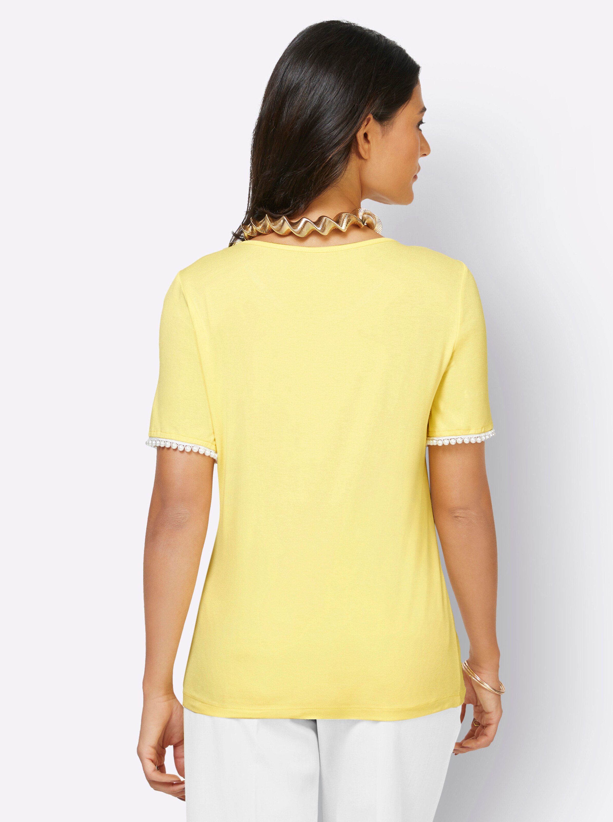 Shirt in zitrone