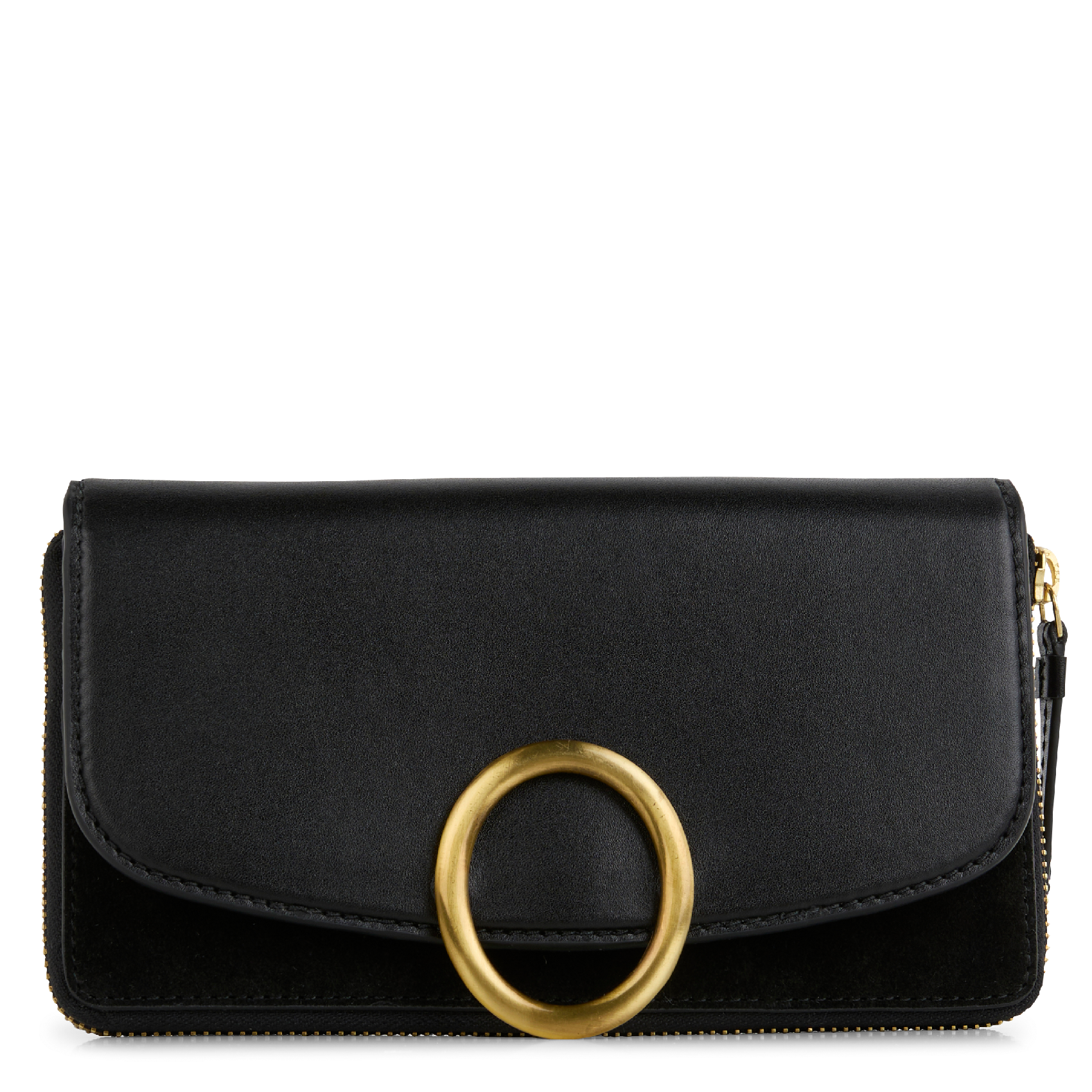 THEAO - Portefeuille en cuir| Noir