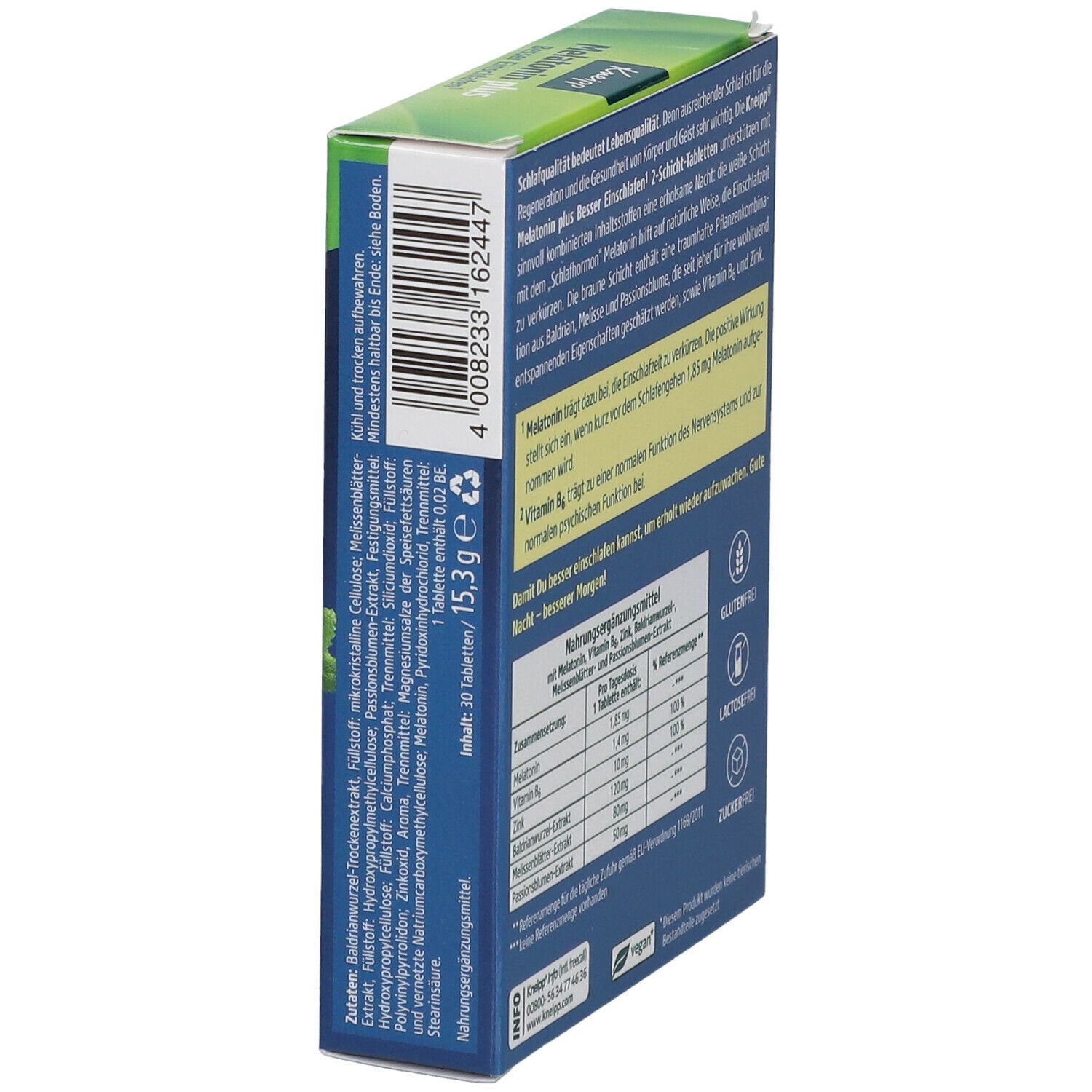 Kneipp Melatonin plus Besser Einschlafen