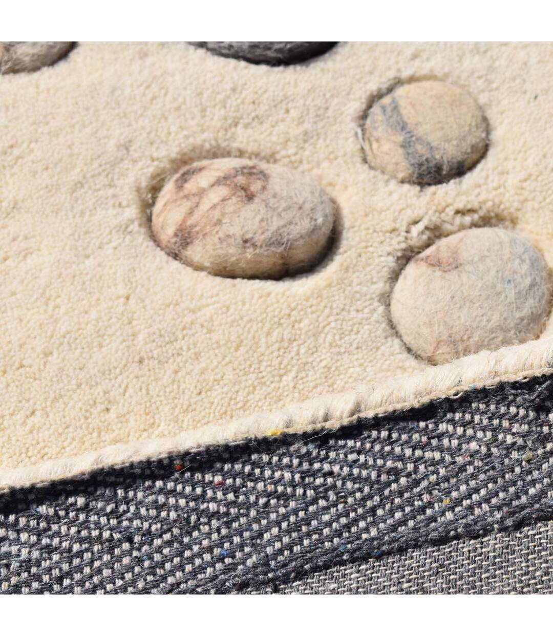 Tapis salon NOSTRAL en laine Fait main Care&Fair