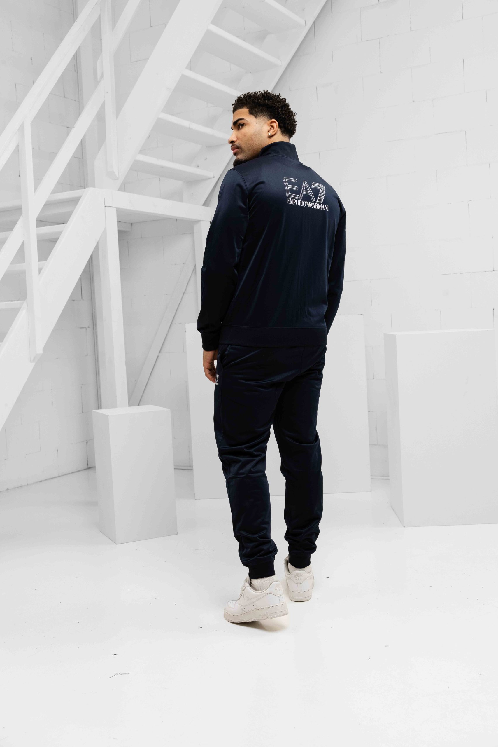 EA7 Emporio Armani 7M001320 Trainingspak Heren Blauw