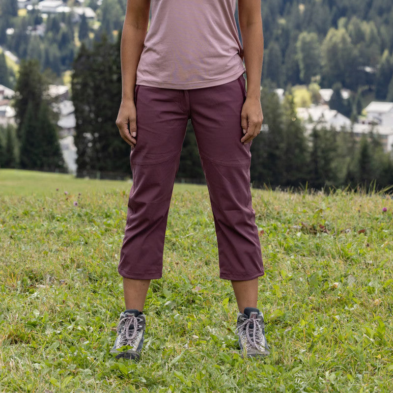 Frauen 3/4 Hose Eka catawba grape