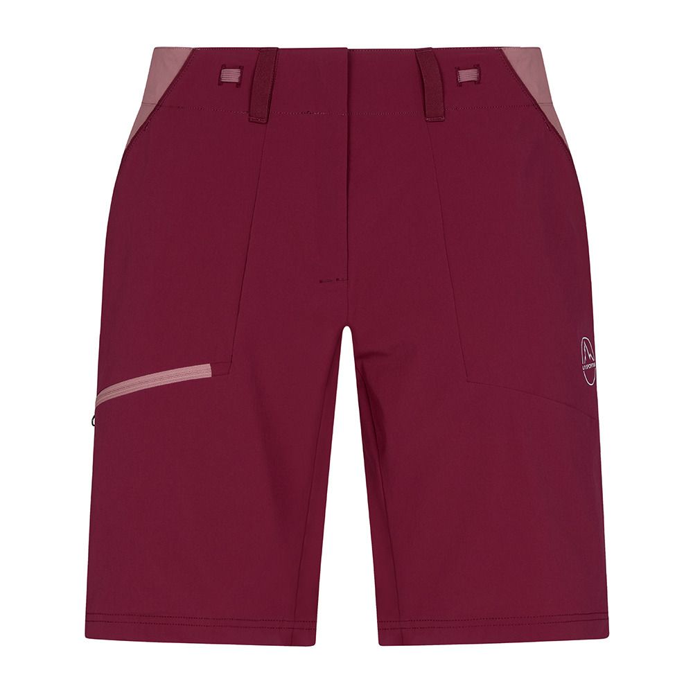 La Sportiva SCOUT - Short Femme red plum/blush