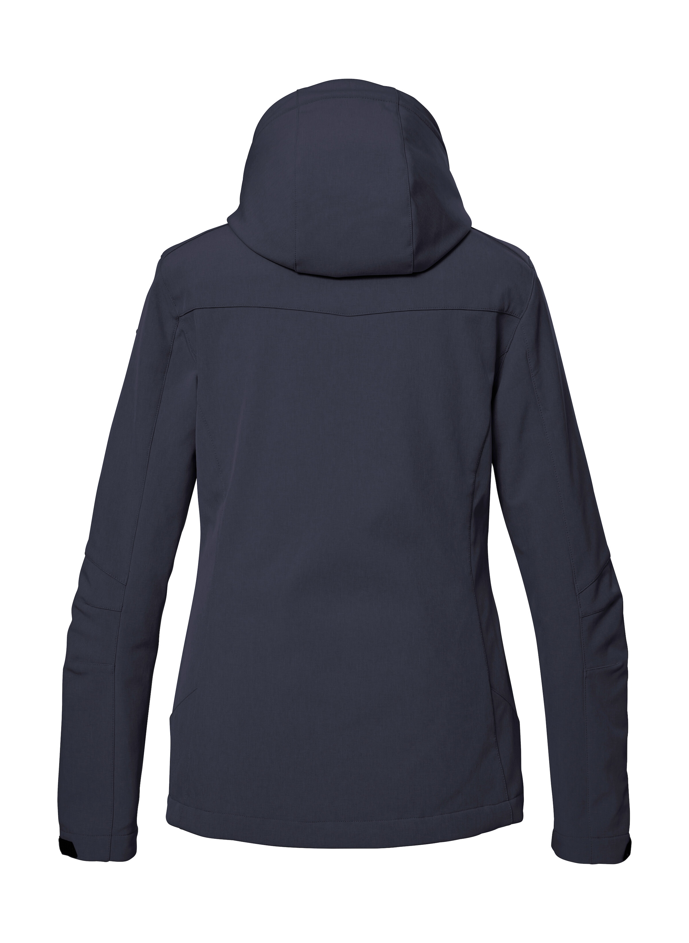 Killtec Softshelljacke »Damen Softshelljacke« Wasserabweisende, winddichte Softshelljacke mit abnehmbarer Kapuze