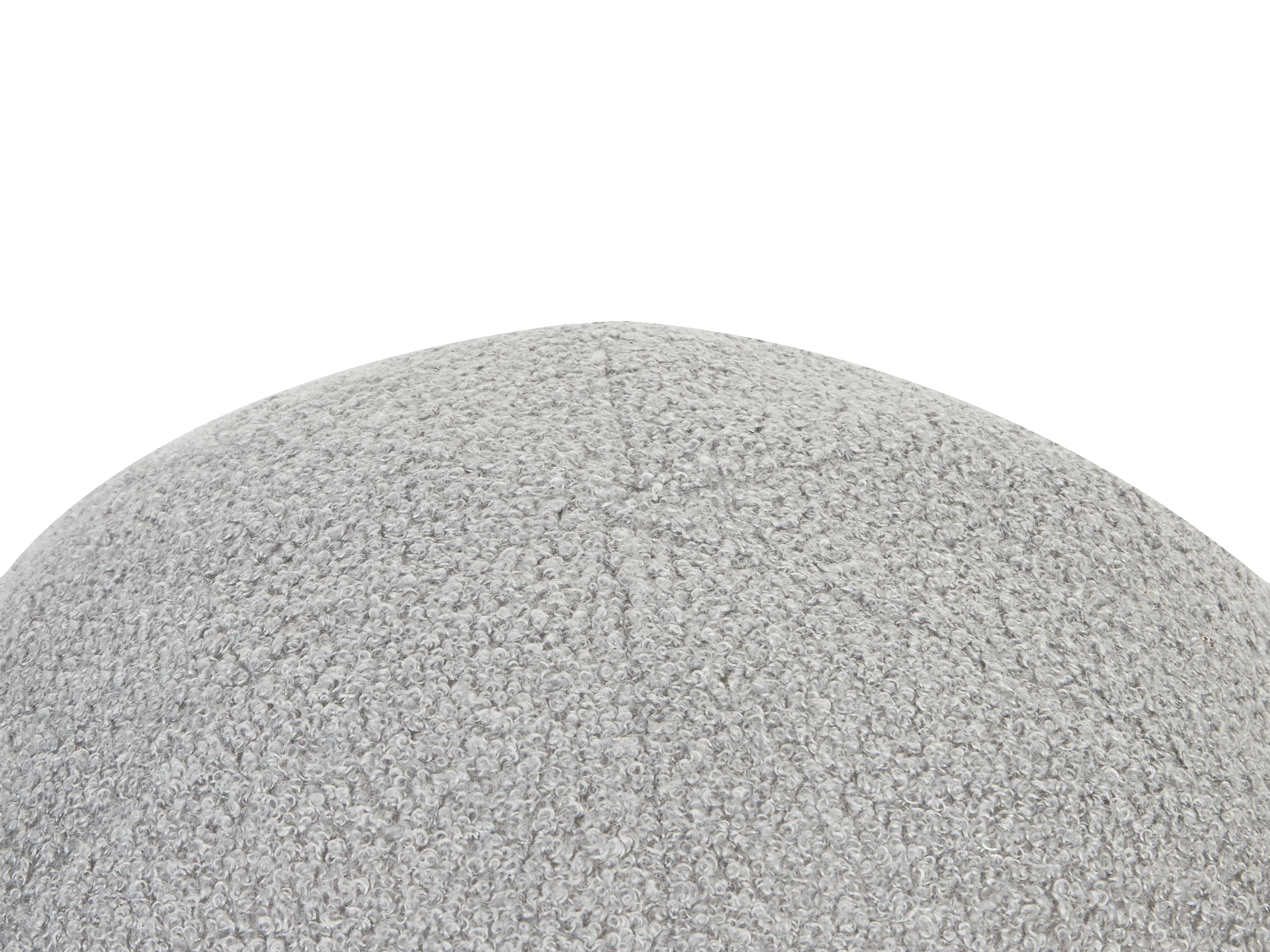 Sierkussen SALVIA Bouclé 30 x 30 cm Grijs effen