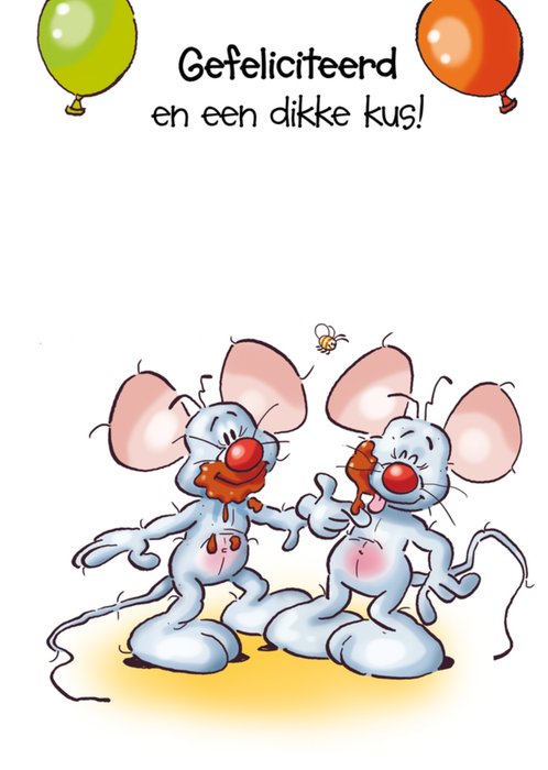 Doodles | Verjaardagskaart | Muis