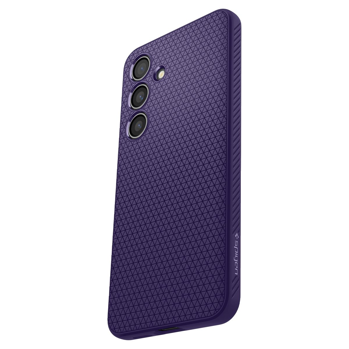 Samsung Galaxy S24 Liquid Air Case Gummi Hülle (ACS07451) - Deep Purple