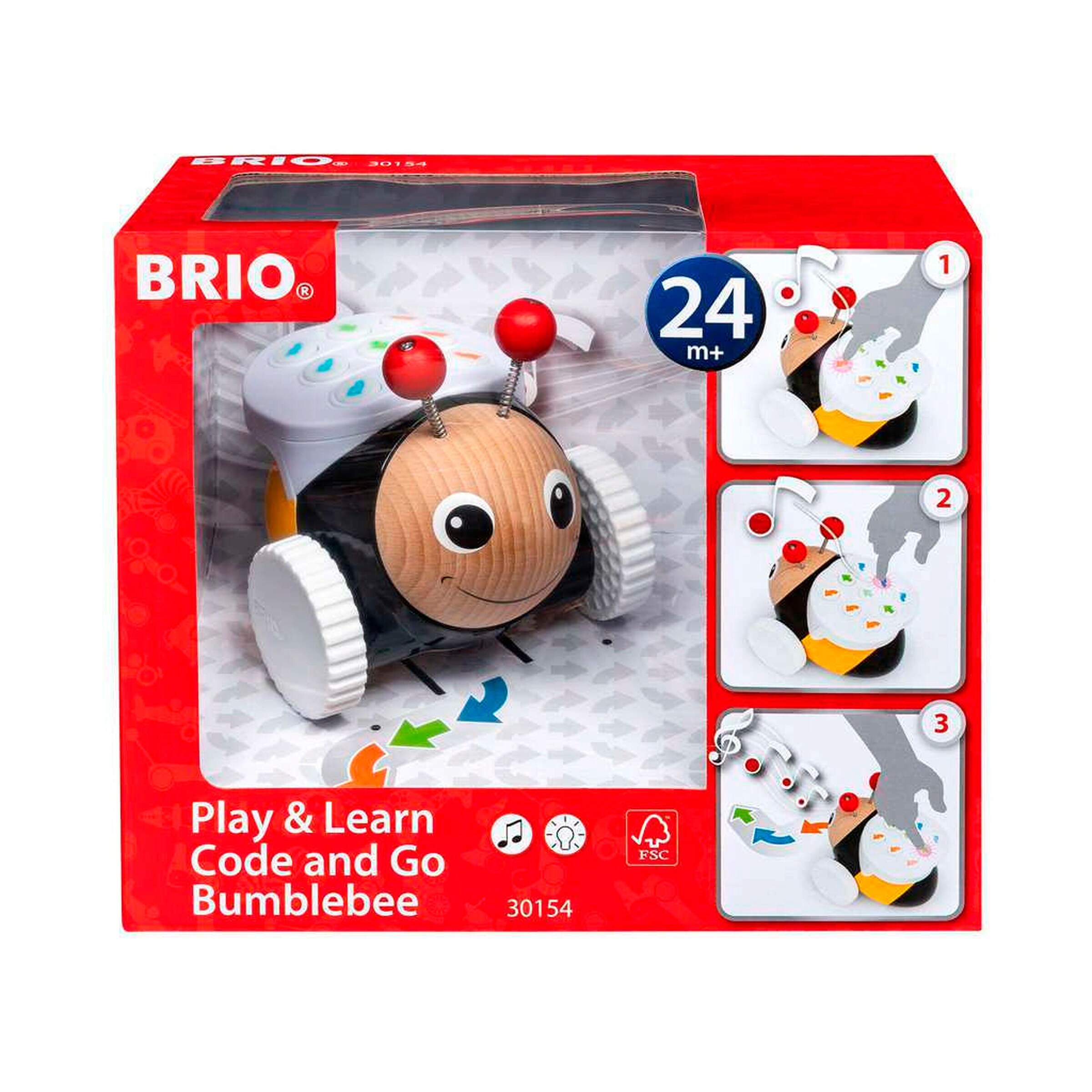 BRIO Code & Go Programmierbare Hummel