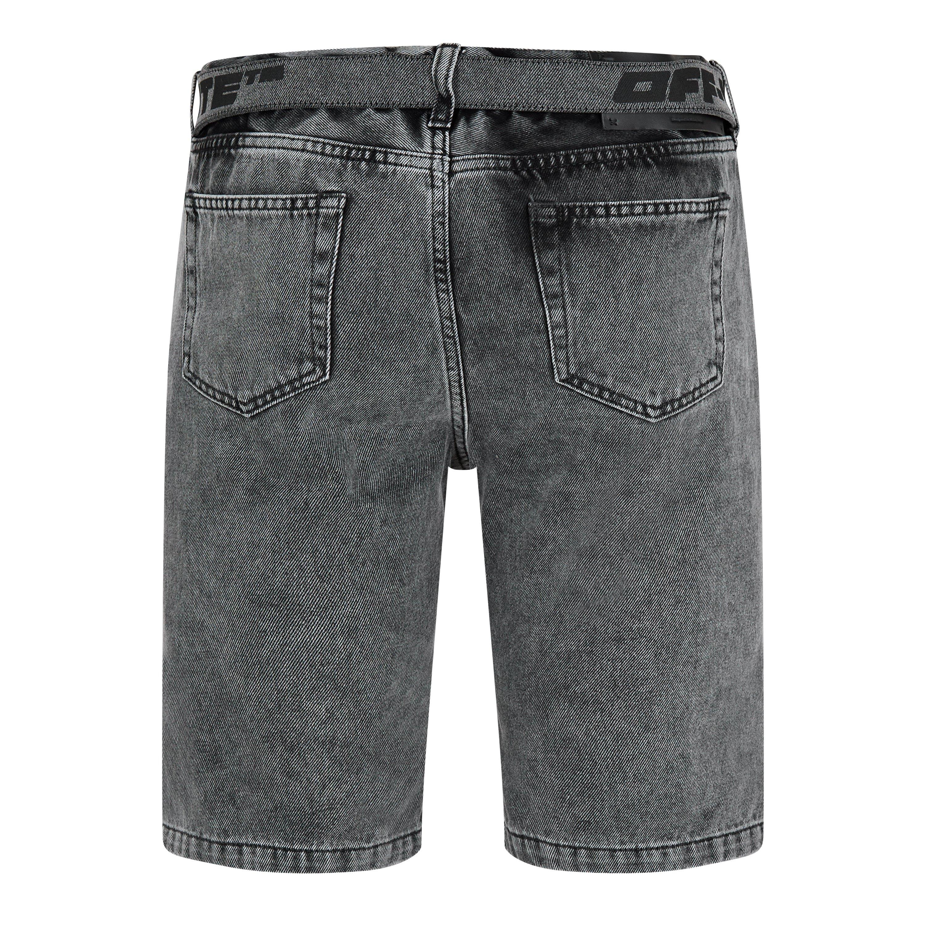 Off White # Off Denim shorts Sn99